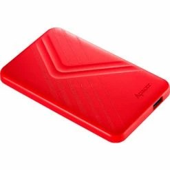 Externe Festplatten Apacer AC236 1 TB, Externe Festplatte (rot, USB-A 3.2 Gen 1 (5 Gbit/s))