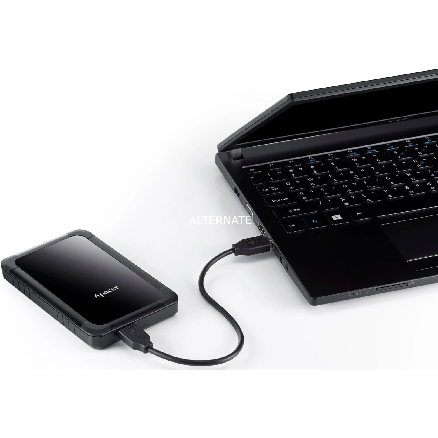 Externe Festplatten Apacer AC532 1 TB, Externe Festplatte (schwarz, USB 3.2 Gen 1 (5 Gbit/s)) 4 Externe Festplatten Apacer AC532 1 TB, Externe Festplatte (schwarz, USB 3.2 Gen 1 (5 Gbit/s)) – Bild 4