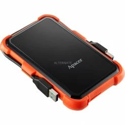 Externe Festplatten Apacer AC630 1 TB, Externe Festplatte (schwarz/orange, USB-A 3.2 Gen 1 (5 Gbit/s))