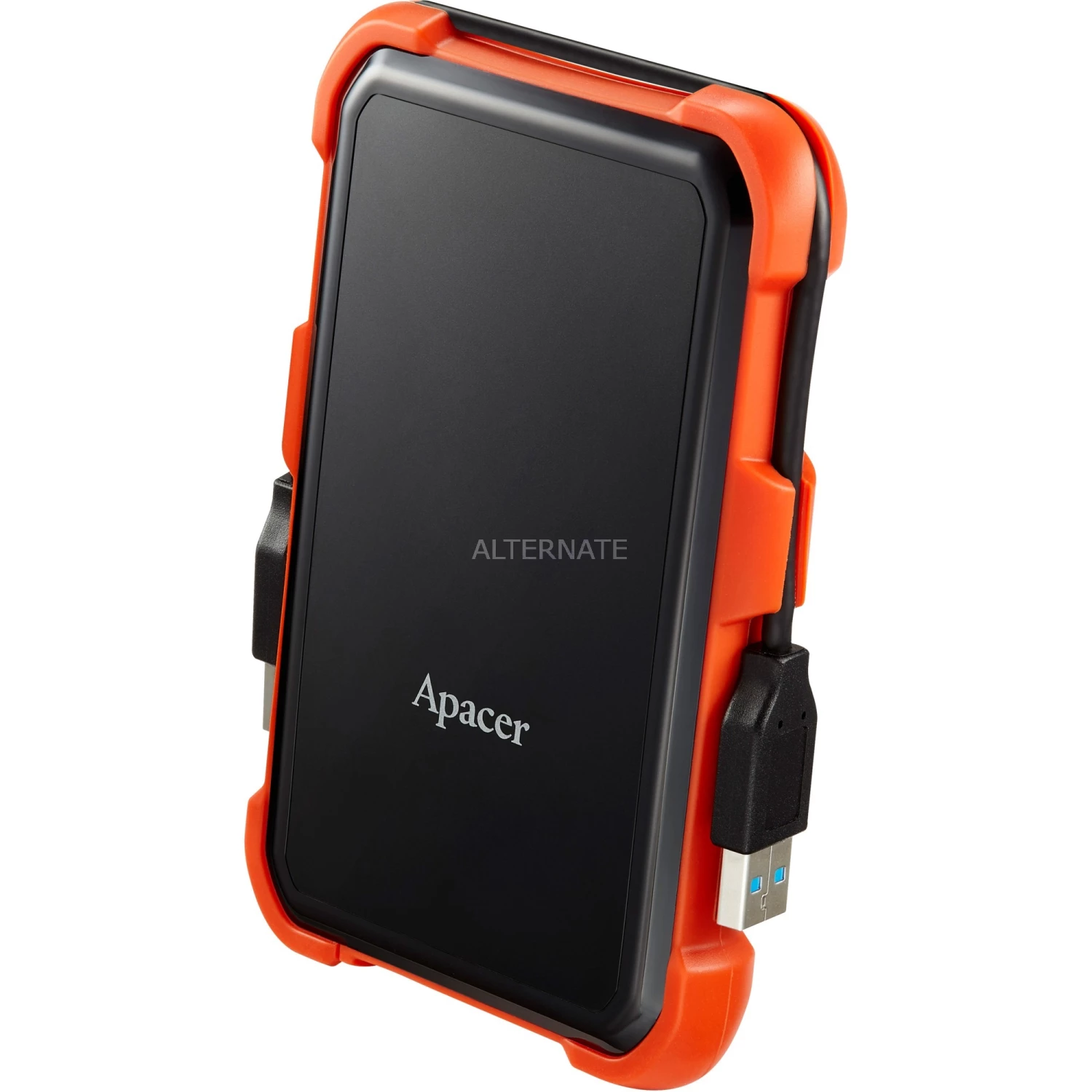 Externe Festplatten Apacer AC630 1 TB, Externe Festplatte (schwarz/orange, USB-A 3.2 Gen 1 (5 Gbit/s)) 5 Externe Festplatten Apacer AC630 1 TB, Externe Festplatte (schwarz/orange, USB-A 3.2 Gen 1 (5 Gbit/s)) – Bild 5