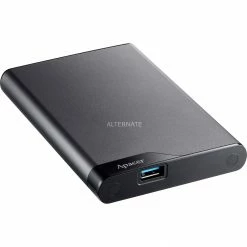 Externe Festplatten Apacer AC632 2 TB, Externe Festplatte (grau/schwarz, USB 3.2 Gen 1 (5 Gbit/s))