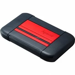 Externe Festplatten Apacer AC633 1 TB, Externe Festplatte (schwarz/rot, SuperSpeed USB 3.2 Gen 1, 2,5")