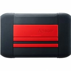Externe Festplatten Apacer AC633 2 TB, Externe Festplatte (schwarz/rot, USB 3.2 Gen 1 (5 Gbit/s)) -Festplatten and Prozessoren Verkäufe Apacer AC633 2 TB Externe Festplatte@@aauara01 2
