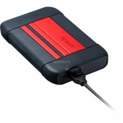 Externe Festplatten Apacer AC633 2 TB, Externe Festplatte (schwarz/rot, USB 3.2 Gen 1 (5 Gbit/s)) -Festplatten and Prozessoren Verkäufe Apacer AC633 2 TB Externe Festplatte@@aauara01 3