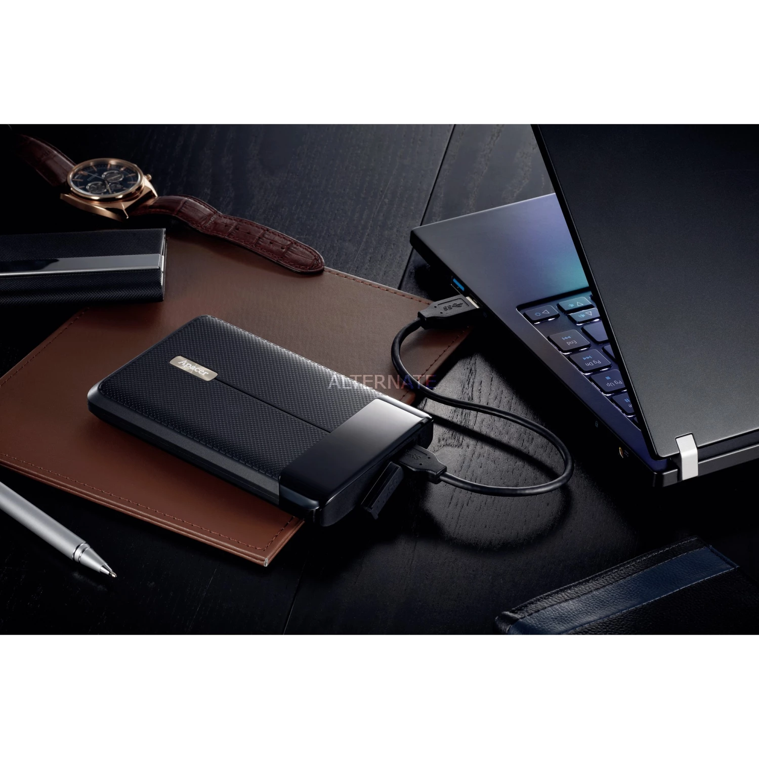 Externe Festplatten Apacer AC731 1 TB, Externe Festplatte (schwarz, USB-A 3.2 Gen 1, 2,5") 6 Externe Festplatten Apacer AC731 1 TB, Externe Festplatte (schwarz, USB-A 3.2 Gen 1, 2,5") – Bild 6