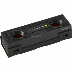 Festplattenkühler Corsair Hydro X Series XM2 M.2 SSD Water Block (2280), Wasserkühlung (schwarz, M.2 SSD-Wasserkühler)