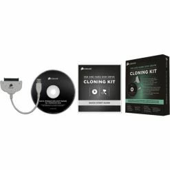 SATA Kabel Corsair SSD & HDD Cloning Kit, Set (grau, CSSD-UPGRADEKIT)