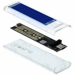 DeLOCK Externes Gehäuse Für M.2 NVMe PCIe SSD, Laufwerksgehäuse (transparent) -Festplatten and Prozessoren Verkäufe DeLOCK Externes Geh use f r M 2 NVMe PCIe SSD Laufwerksgeh use@@t4ud21 2