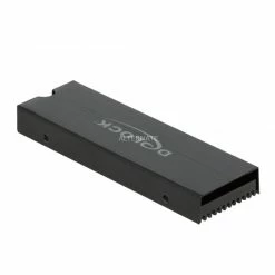 Festplattenkühler DeLOCK Kühlkörper Für M.2 SSD 2280 (schwarz)