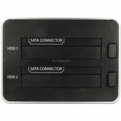 Festplatten Dockingstations DeLOCK USB 3.0 Dual Dockingstation (silber/schwarz, SATA, Klonfunktion, USB) -Festplatten and Prozessoren Verkäufe DeLOCK USB 3 0 Dual Dockingstation@@rdua9p42 3