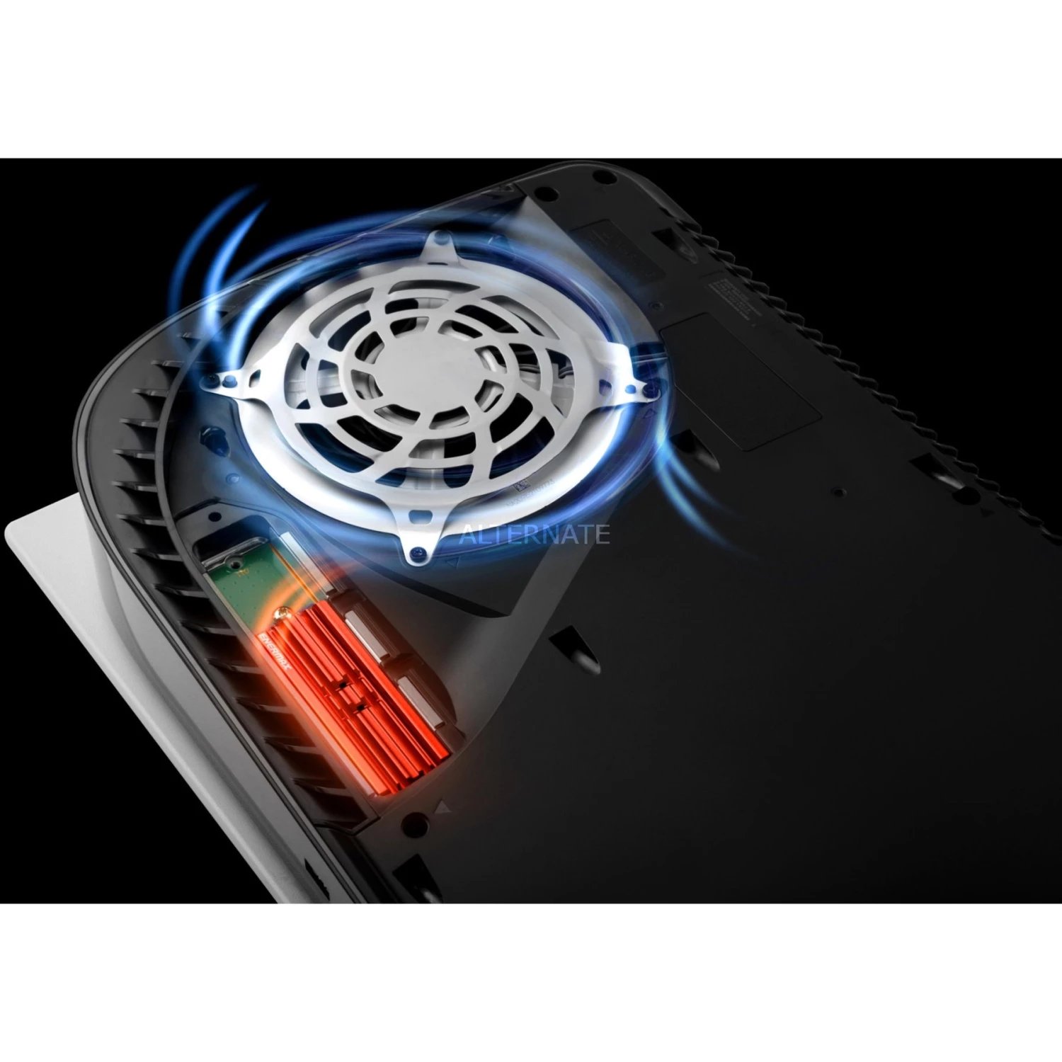 Festplattenkühler Enermax ESC001 M.2 SSD-Kühler, Kühlkörper (rot) – Bild 3