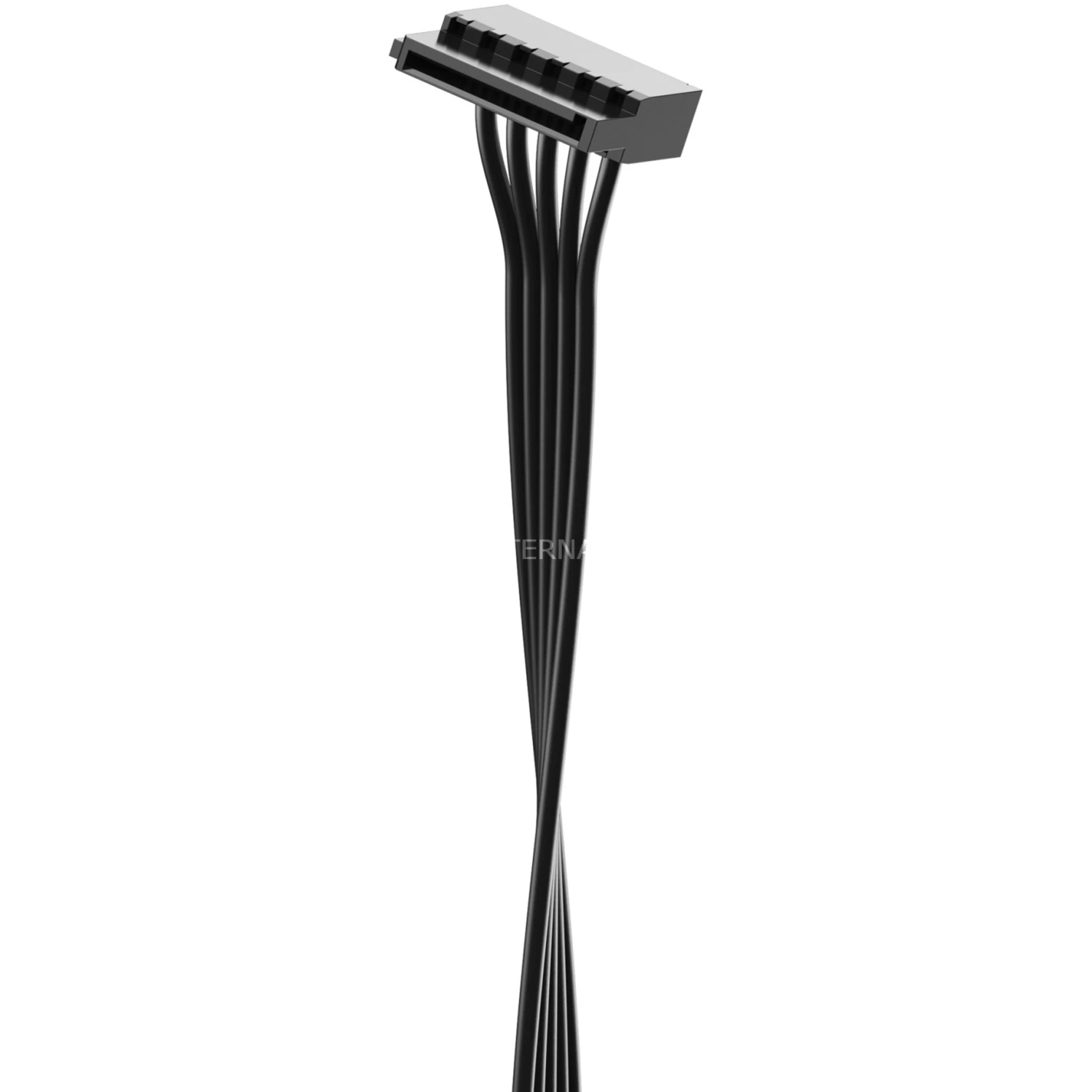 SATA Kabel Fractal Design SATA X4 Modular Cable, Kabel (schwarz, Für ION Serie) 3 SATA Kabel Fractal Design SATA X4 Modular Cable, Kabel (schwarz, Für ION Serie) – Bild 3