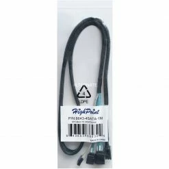 SAS Kabel HighPoint Adapterkabel 1x MSAS SFF-8643 > 4x SATA (schwarz, 1 Meter, Mit Sideband) 5 SAS Kabel HighPoint Adapterkabel 1x MSAS SFF-8643 > 4x SATA (schwarz, 1 Meter, Mit Sideband) -Festplatten and Prozessoren Verkäufe HighPoint Adapterkabel 1x mSAS SFF 8643 4x SATA@@ribch2 2