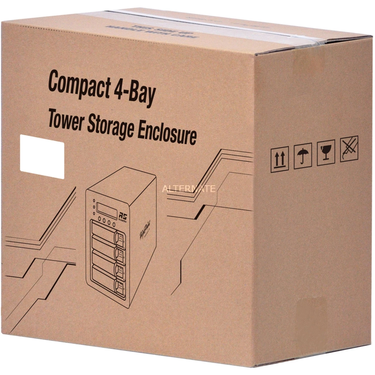 HighPoint RocketStor 6540S, Laufwerksgehäuse (schwarz) 6 HighPoint RocketStor 6540S, Laufwerksgehäuse (schwarz) – Bild 6