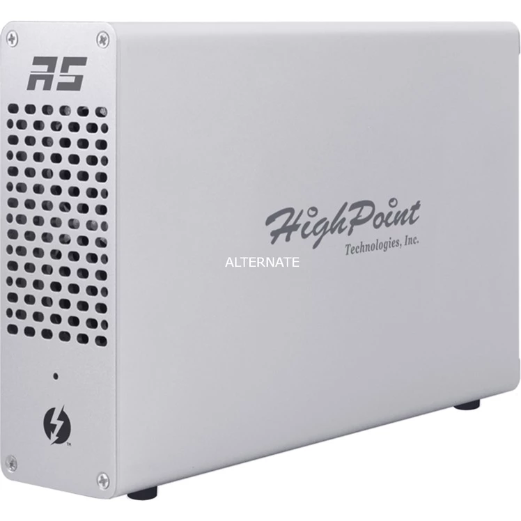 Laufwerksgehäuse HighPoint RocketStor 6661A-mSAS2, Adapter (Thunderbolt 3 Auf 2x Mini-SAS Port Adapter, 8x SAS/SATA Channels) 2 Laufwerksgehäuse HighPoint RocketStor 6661A-mSAS2, Adapter (Thunderbolt 3 Auf 2x Mini-SAS Port Adapter, 8x SAS/SATA Channels) – Bild 2