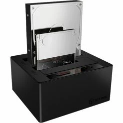 Festplatten Dockingstations ICY BOX IB-121CL-C31, Dockingstation (schwarz, USB-C) -Festplatten and Prozessoren Verkäufe ICY BOX IB 121CL C31 Dockingstation@@rduar002 3