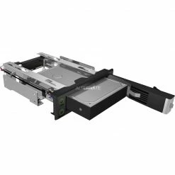 Festplatten Wechselrahmen ICY BOX IB-166SSK-B, Wechselrahmen (schwarz, Trägerloser Wechselrahmen)