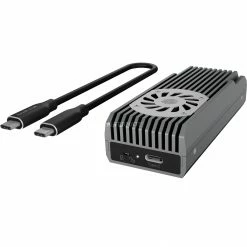 ICY BOX IB-1922MF-C32, Laufwerksgehäuse (anthrazit/schwarz)