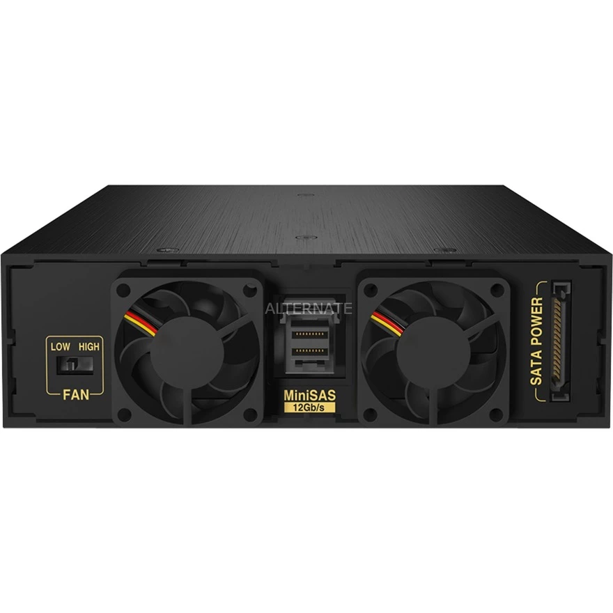 Festplatten Wechselrahmen ICY BOX IB-2242SAS-12G, Wechselrahmen (schwarz) 4 Festplatten Wechselrahmen ICY BOX IB-2242SAS-12G, Wechselrahmen (schwarz) – Bild 4