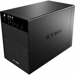 ICY BOX IB-3640SU3, Laufwerksgehäuse (schwarz)