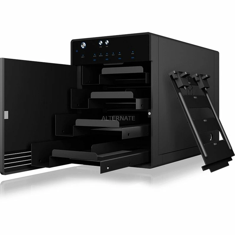 ICY BOX IB-3740-C31, Laufwerksgehäuse (schwarz) 3 ICY BOX IB-3740-C31, Laufwerksgehäuse (schwarz) – Bild 3