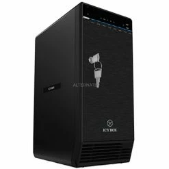 ICY BOX IB-3780-C31, Laufwerksgehäuse (schwarz, SINGLE JBOD)