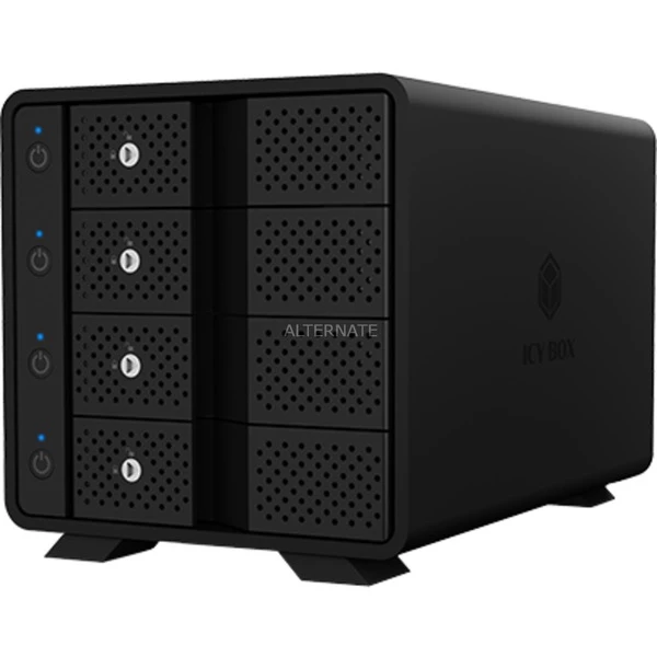 ICY BOX IB-3804-C31, Laufwerksgehäuse (schwarz) 3 ICY BOX IB-3804-C31, Laufwerksgehäuse (schwarz) – Bild 3
