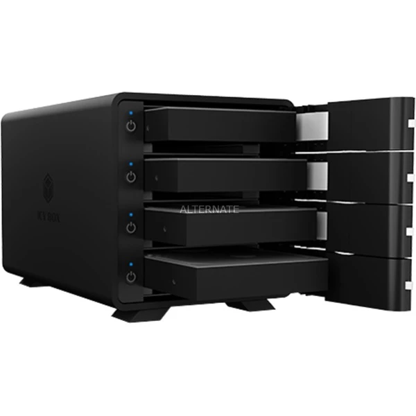 ICY BOX IB-3804-C31, Laufwerksgehäuse (schwarz) 4 ICY BOX IB-3804-C31, Laufwerksgehäuse (schwarz) – Bild 4