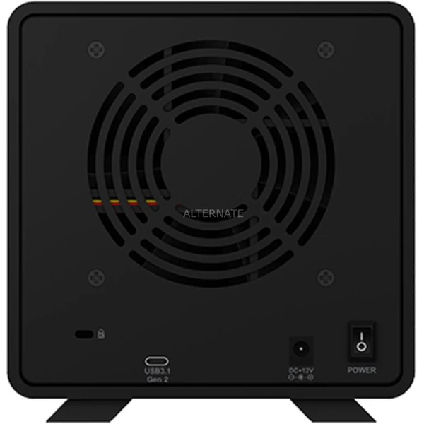 ICY BOX IB-3804-C31, Laufwerksgehäuse (schwarz) 5 ICY BOX IB-3804-C31, Laufwerksgehäuse (schwarz) – Bild 5