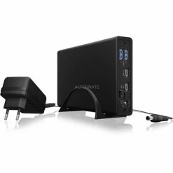 ICY BOX IB-382H-C31, Laufwerksgehäuse (schwarz, Für 1x HDD/SSD Mit USB 3.2 (Gen 2) Type-C Anschluss Und USB Hub) -Festplatten and Prozessoren Verkäufe ICY BOX IB 382H C31 Laufwerksgeh use@@1821840 4