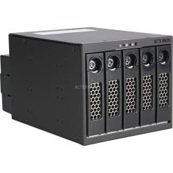 Festplatten Wechselrahmen ICY BOX IB-555SSK, Wechselrahmen (schwarz)