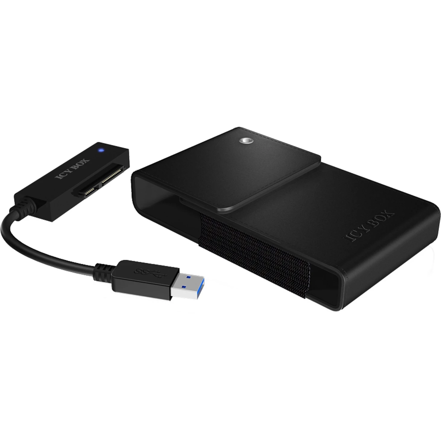 ICY BOX IB-AC6031-U3, Laufwerksgehäuse (schwarz) 2 ICY BOX IB-AC6031-U3, Laufwerksgehäuse (schwarz) – Bild 2