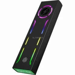 ICY BOX IB-G1826MF-C31, Laufwerksgehäuse (schwarz)