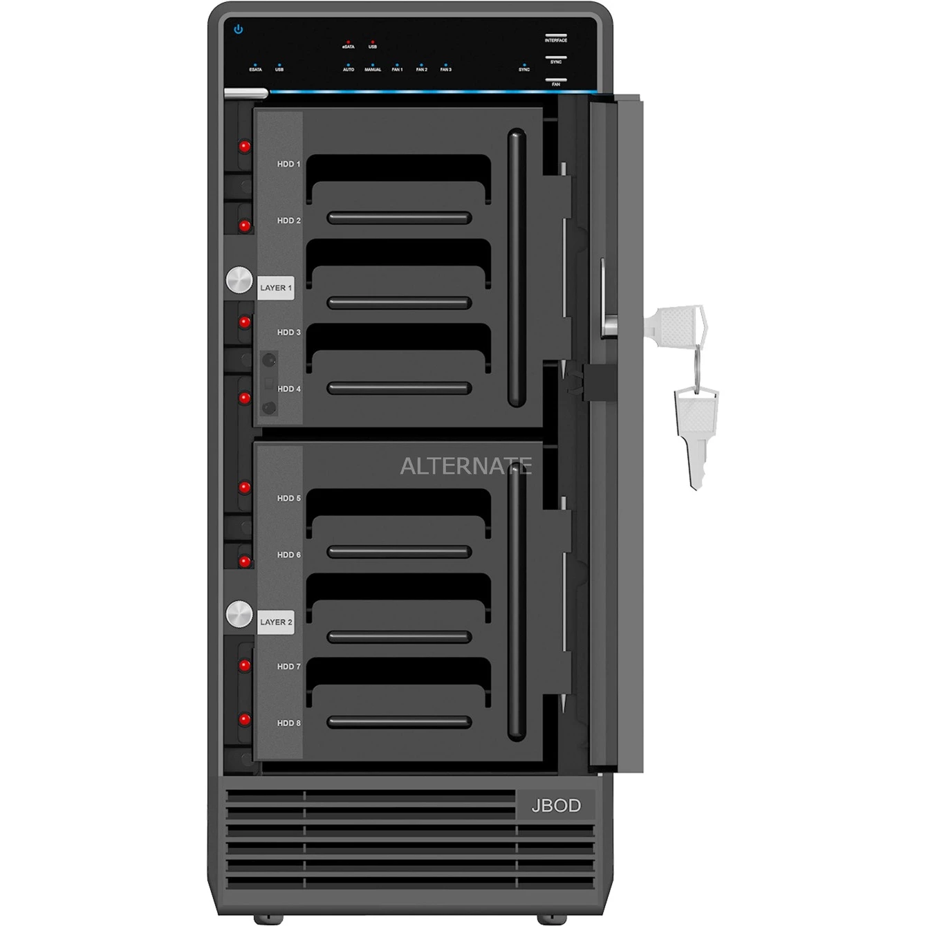 ICY BOX IB-RD3680SU3, Laufwerksgehäuse (schwarz) 2 ICY BOX IB-RD3680SU3, Laufwerksgehäuse (schwarz) – Bild 2