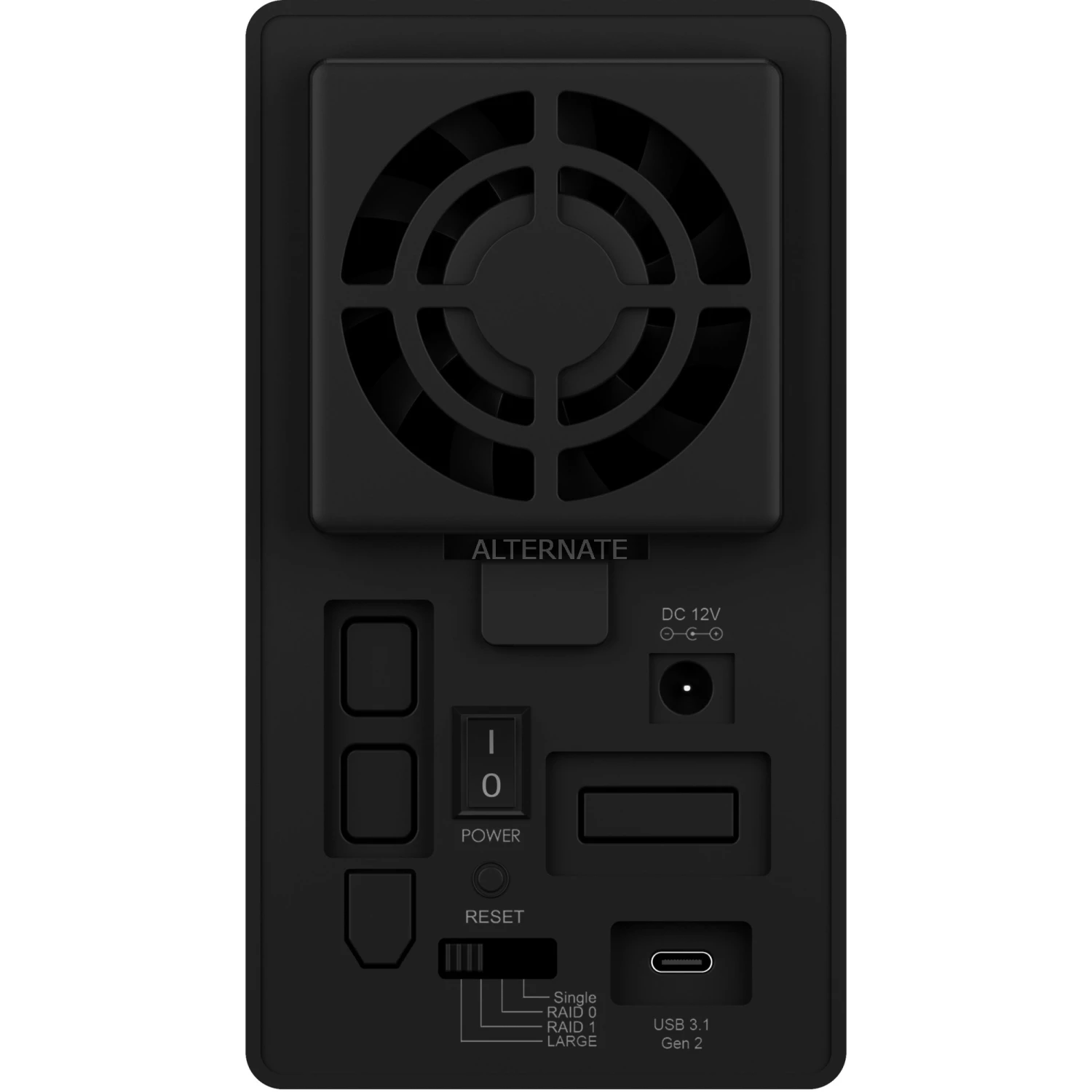 ICY BOX IB-RD3802-C31, Laufwerksgehäuse (schwarz) 5 ICY BOX IB-RD3802-C31, Laufwerksgehäuse (schwarz) – Bild 5