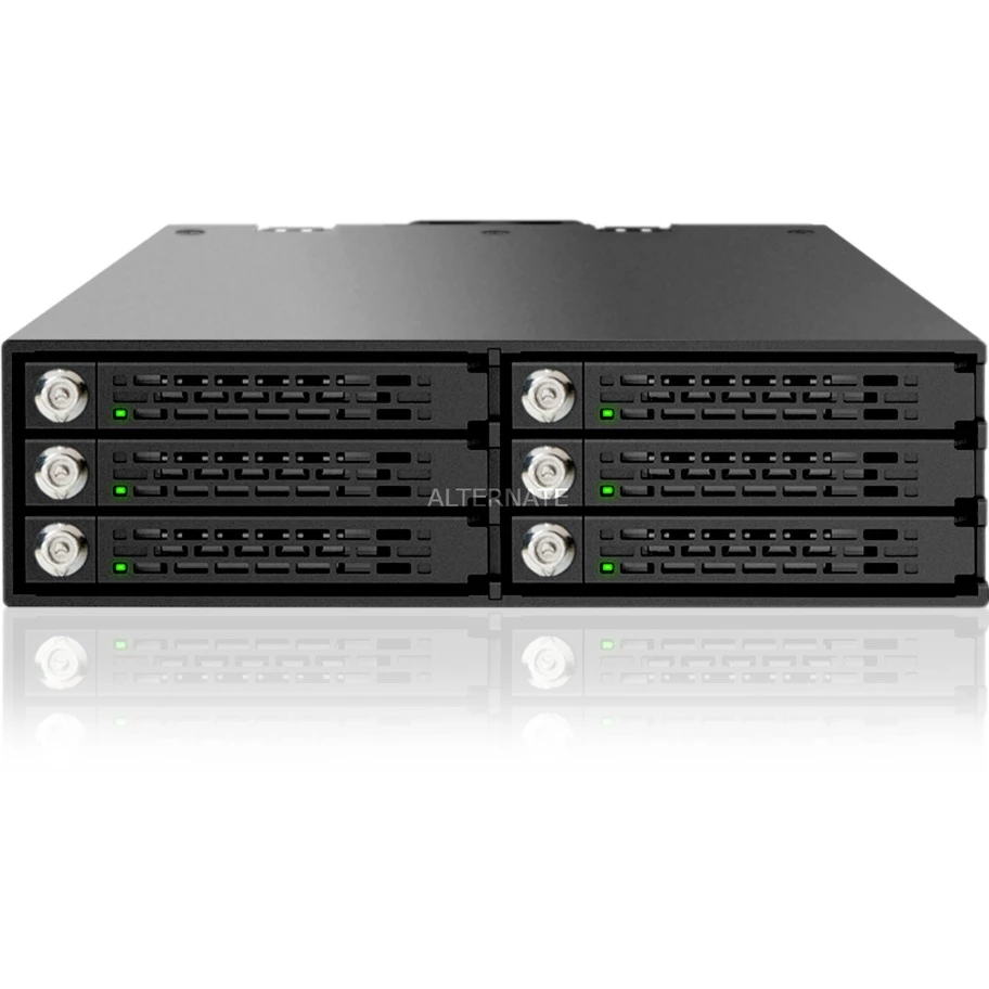 Festplatten Wechselrahmen Icy Dock MB996SK-6SB, Wechselrahmen (schwarz, ToughArmor) 1 Festplatten Wechselrahmen Icy Dock MB996SK-6SB, Wechselrahmen (schwarz, ToughArmor)