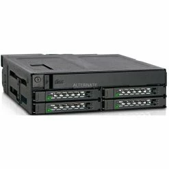 Festplatten Wechselrahmen Icy Dock ToughArmor MB604SPO-B, Wechselrahmen (schwarz, Backplane-Modul Für 1x 5,25" Einbauschacht)