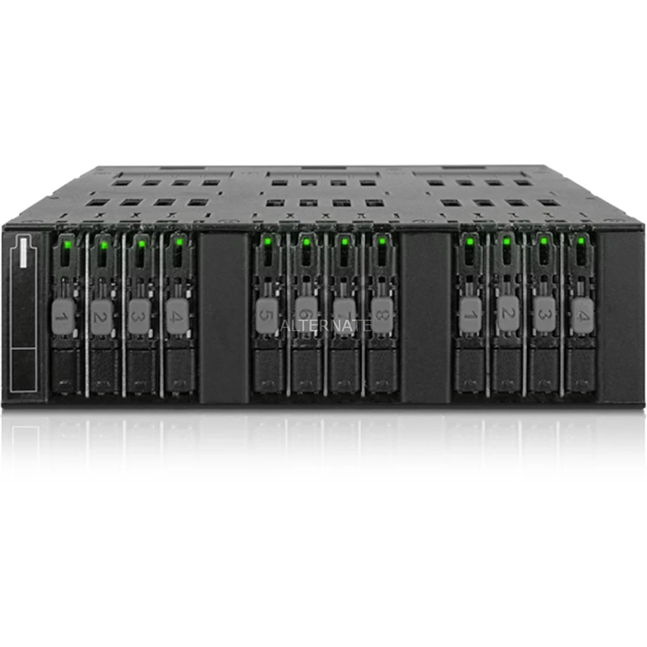 Festplatten Wechselrahmen Icy Dock ToughArmor MB872MP-B, Wechselrahmen (schwarz) 2 Festplatten Wechselrahmen Icy Dock ToughArmor MB872MP-B, Wechselrahmen (schwarz) – Bild 2