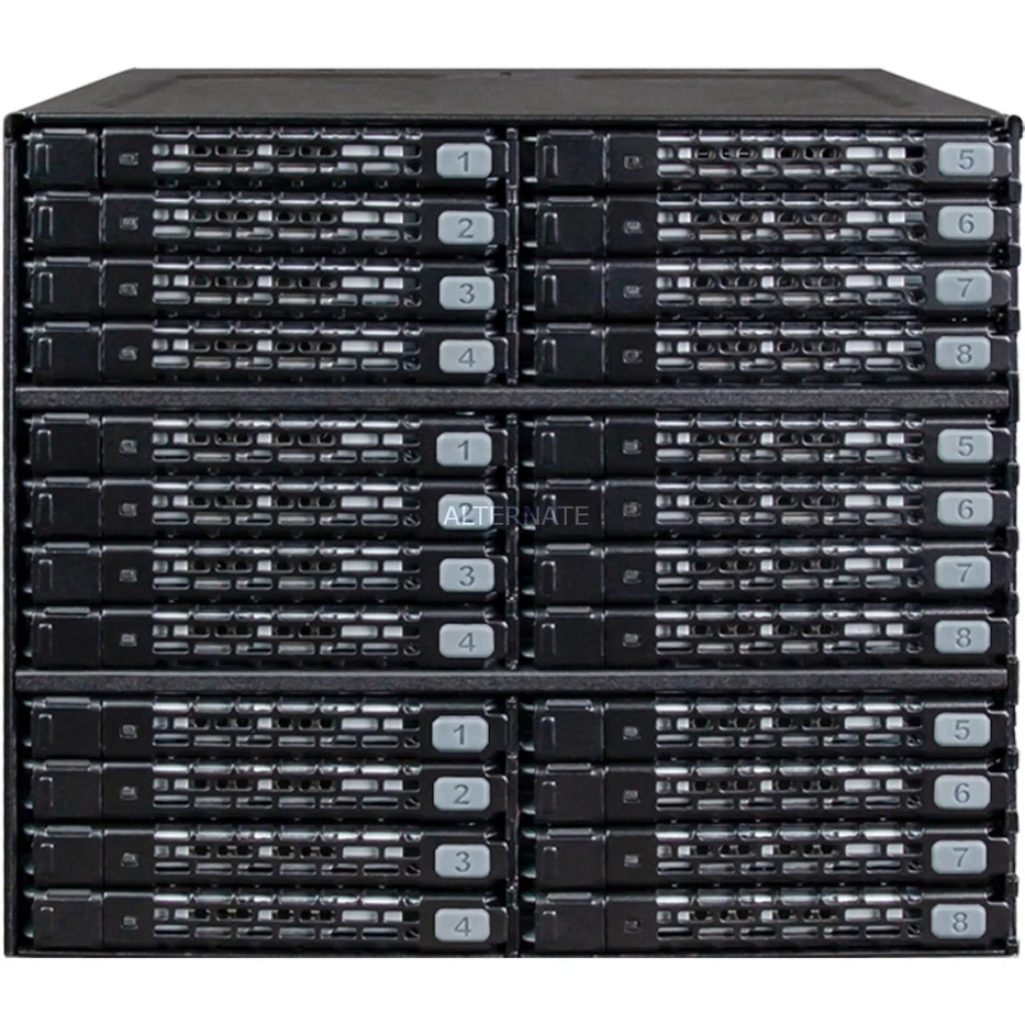 Festplatten Wechselrahmen Icy Dock ToughArmor MB924IP-B, Wechselrahmen (schwarz) 3 Festplatten Wechselrahmen Icy Dock ToughArmor MB924IP-B, Wechselrahmen (schwarz) – Bild 3