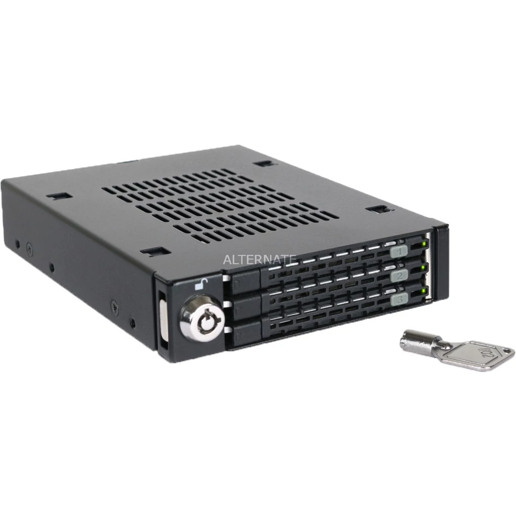 Festplatten Wechselrahmen Icy Dock ToughArmor MB993SK-B, Wechselrahmen (schwarz) 1 Festplatten Wechselrahmen Icy Dock ToughArmor MB993SK-B, Wechselrahmen (schwarz)