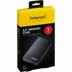 Externe Festplatten Intenso 2,5" Memory Case 5 TB, Externe Festplatte (schwarz, Extern, Micro-USB-B 3.2 Gen 1 (5 Gbit/s)) -Festplatten and Prozessoren Verkäufe Intenso 2 5 Memory Case 5 TB Externe Festplatte@@aiunl4 2