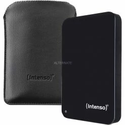 Externe Festplatten Intenso 2,5" Memory Drive 2 TB, Externe Festplatte (schwarz, Micro-USB-B 3.2 Gen 1 (5 Gbit/s))