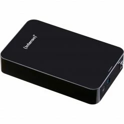 Externe Festplatten Intenso Memory Center 4 TB, Externe Festplatte (schwarz, USB-B 3.2 Gen 1 (5 Gbit/s))
