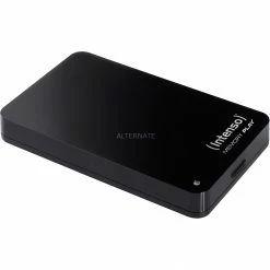 Externe Festplatten Intenso Memory Play 1 TB, Externe Festplatte (schwarz, Micro-USB-B 3.2 Gen 1 (5 Gbit/s))
