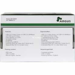 Inter-Tech HD-25620, Laufwerksgehäuse (schwarz) -Festplatten and Prozessoren Verkäufe Inter Tech HD 25620 Laufwerksgeh use@@1716756 5