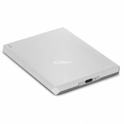 Externe Festplatten LaCie Mobile Drive 1 TB, Externe Festplatte (silber, USB-C 3.2 (5 Gbit/s))