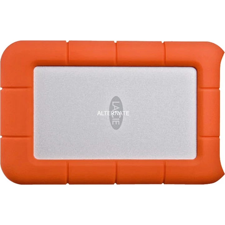 Externe Festplatten LaCie Rugged Mini 2 TB, Externe Festplatte (silber/orange, Micro-USB-B 3.2 Gen 1 (5 Gbit/s)) 4 Externe Festplatten LaCie Rugged Mini 2 TB, Externe Festplatte (silber/orange, Micro-USB-B 3.2 Gen 1 (5 Gbit/s)) – Bild 4