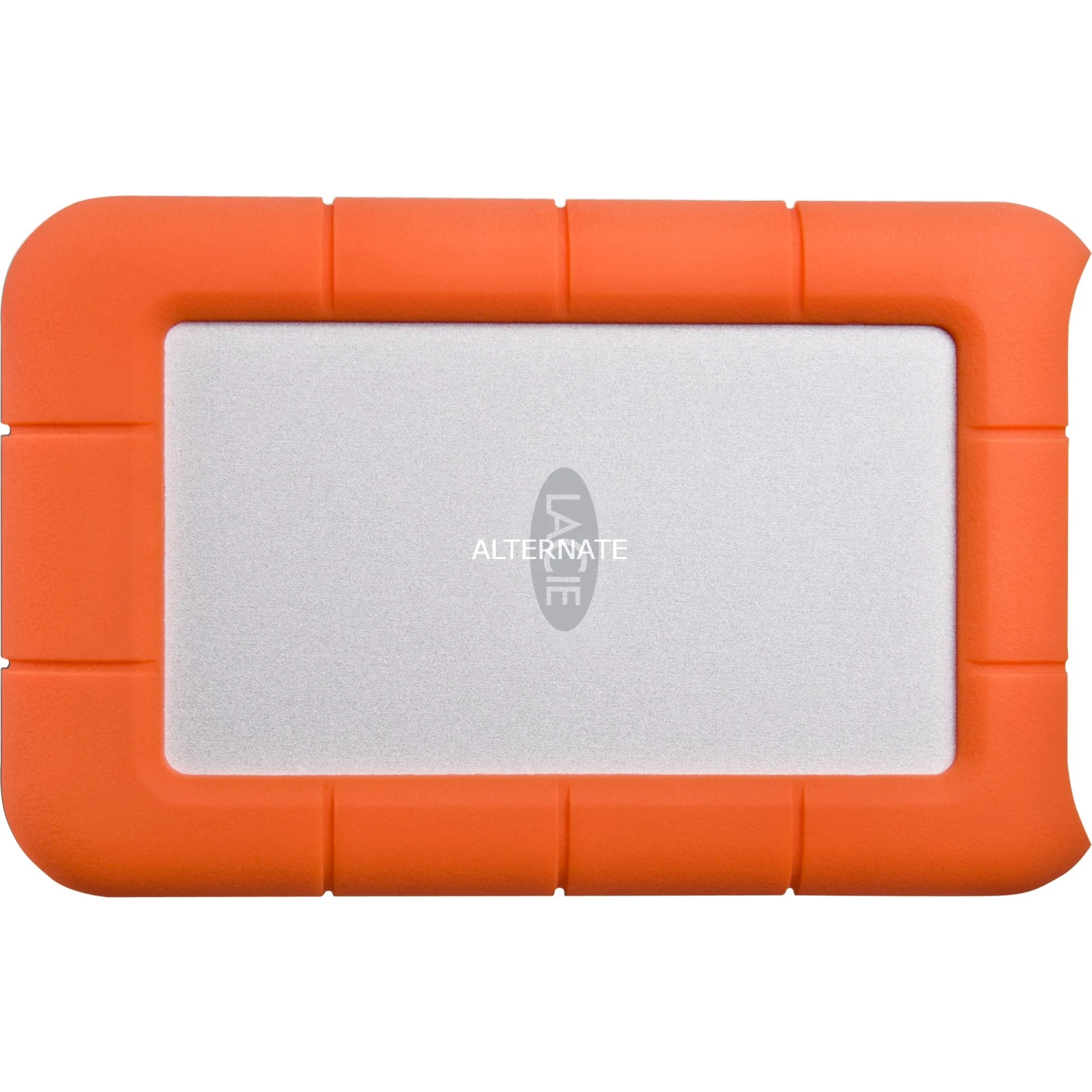 Externe Festplatten LaCie Rugged Mini 5 TB, Externe Festplatte (silber/orange, Micro-USB-B 3.2 Gen 1 (5 Gbit/s)) 2 Externe Festplatten LaCie Rugged Mini 5 TB, Externe Festplatte (silber/orange, Micro-USB-B 3.2 Gen 1 (5 Gbit/s)) – Bild 2