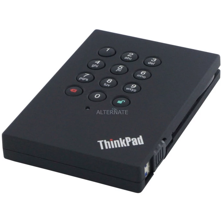 Externe Festplatten Lenovo ThinkPad 1 TB, Externe Festplatte (schwarz, USB-A 3.2 Gen 1 (5 Gbit/s)) 2 Externe Festplatten Lenovo ThinkPad 1 TB, Externe Festplatte (schwarz, USB-A 3.2 Gen 1 (5 Gbit/s)) – Bild 2