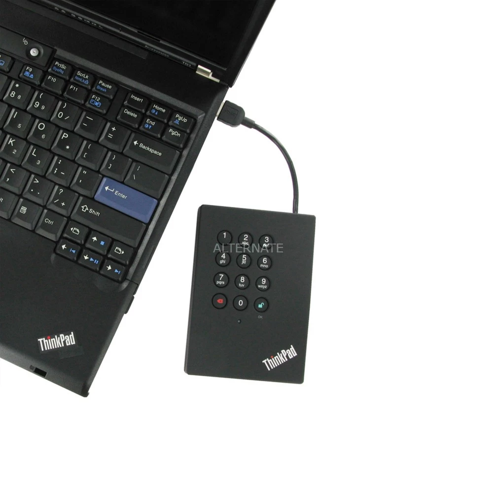 Externe Festplatten Lenovo ThinkPad 1 TB, Externe Festplatte (schwarz, USB-A 3.2 Gen 1 (5 Gbit/s)) 4 Externe Festplatten Lenovo ThinkPad 1 TB, Externe Festplatte (schwarz, USB-A 3.2 Gen 1 (5 Gbit/s)) – Bild 4